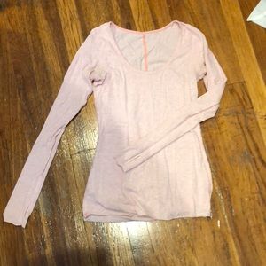 Long sleeve cotton T-shirt